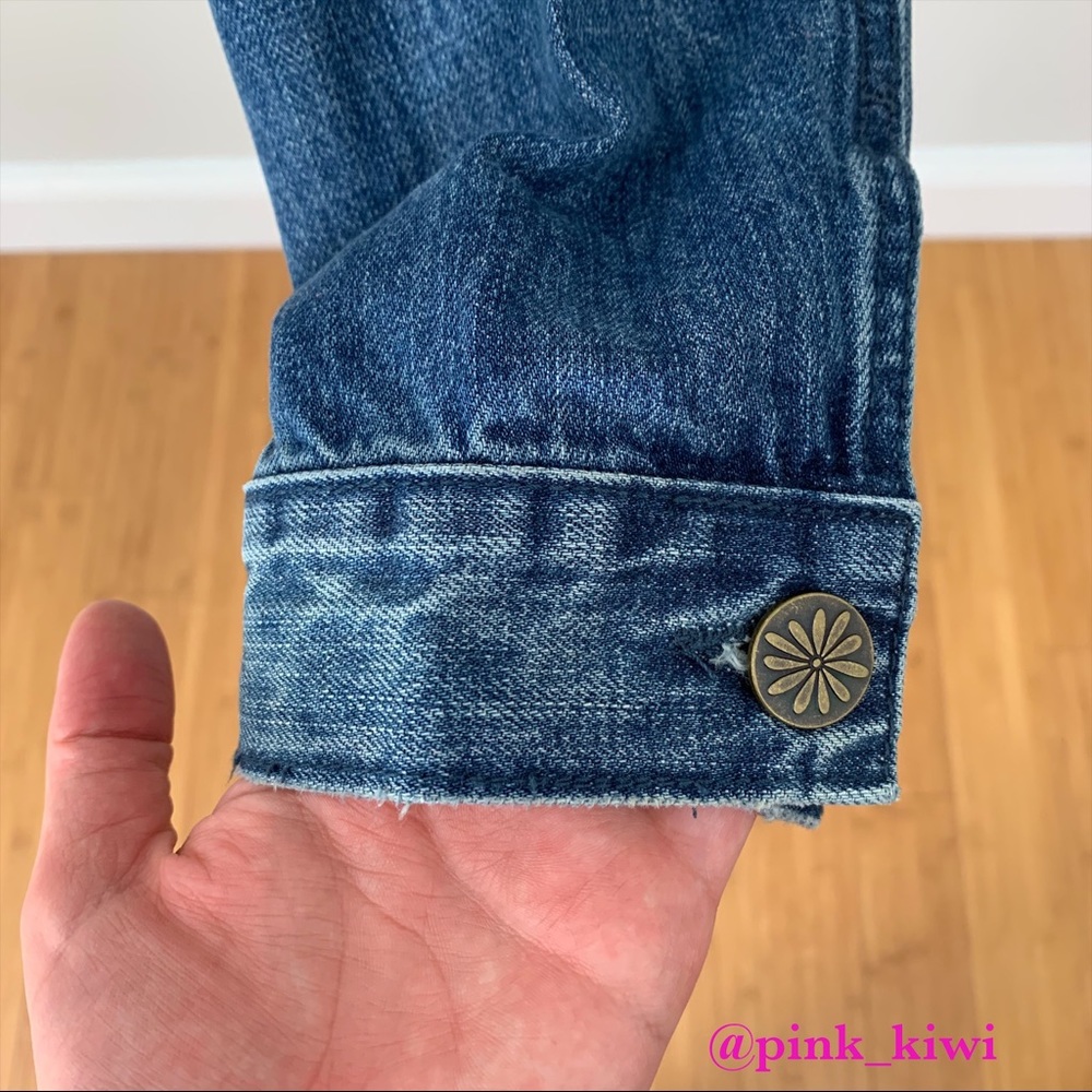 ⬇️REDUCED❗️Show Me Your Mumu Drine Cheetah Faux Fur Denim Jacket - Picture 7 of 13